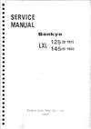 Sankyo LXL 125 manual. Camera Instructions.